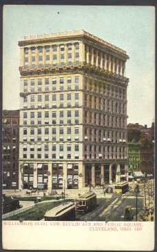 Williamson Building, Cnr Euchlid Ave & Public Square, Cleveland, Ohio, USA - Cleveland