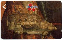 DUBROVNIK ( Saint Vlaho ) - Code 3CRO ( Croatie Old & Rare Magnetic Card GPT System ) - 400. Units - Croazia