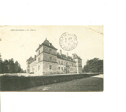 Carte De Ancy-le-franc (89) - Ancy Le Franc