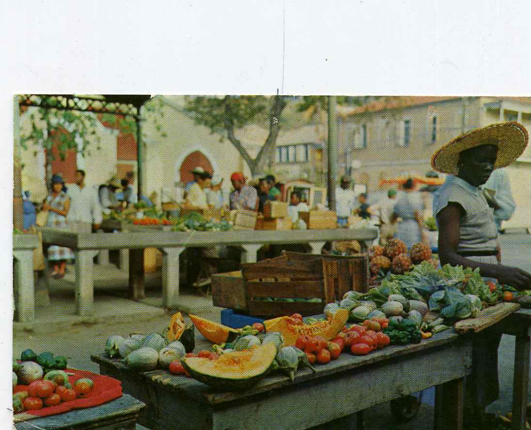 St THOMAS - VIRGIN ISLANDS - MARKET PLACE - Amerikaanse Maagdeneilanden