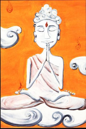 Art Drawn Buddha - Bouddhisme