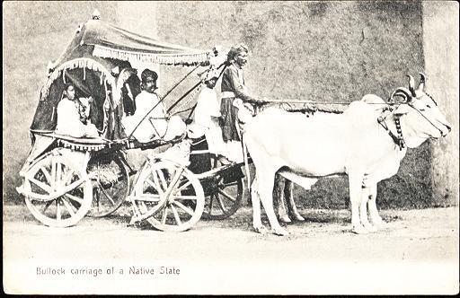 Bullock Carriage Of A Native State - Other & Unclassified