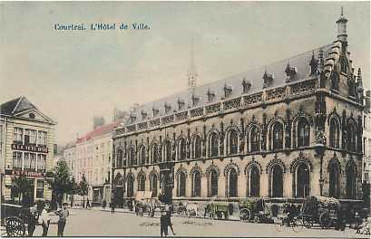 Courtrai ( Kortrijk ) - L'Hôtel De Ville - Wevelgem