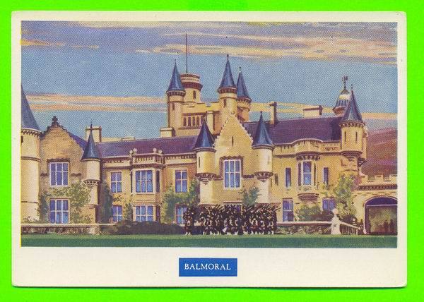 ABERDEENSHIRE, SCOTLAND - BALMORAL CASTLE - CORONATION - RESZKE CIGARETTES - - Aberdeenshire