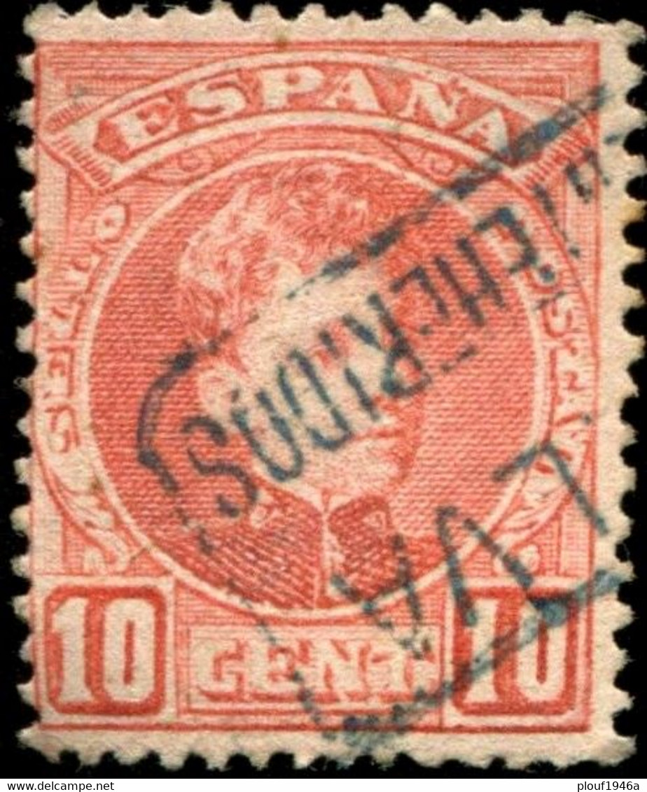 Pays : 166,61 (Espagne)          Yvert Et Tellier N° :   214 (o) - Used Stamps