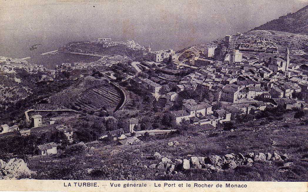 06 LA TURBIE Vue Générale, Port, Rocher De Monaco, Ed ?, 191? - La Turbie