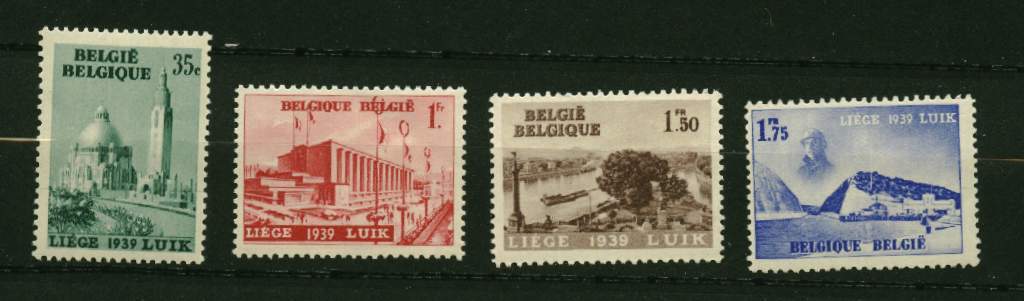 Belgique **  N° 484 à 487 - Propagande Pour L' Expo. De Liège - Unused Stamps