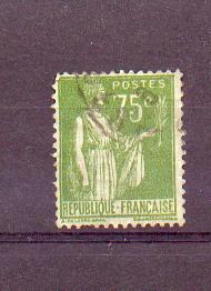 France - N° 284 A ° - Cote 0,30 € (0,06 €) - 1932-39 Frieden