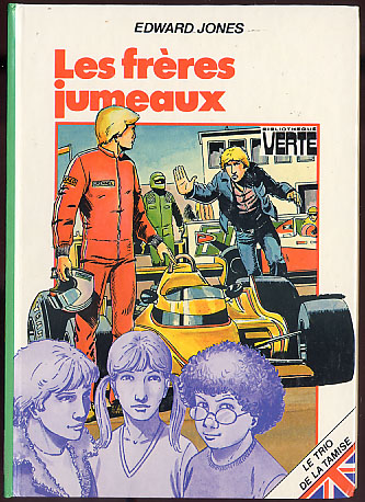 {24331} E. Jones "Les Frères Jumeaux" Hachette Bibliothèque Verte, EO (Fr) 1981 - Biblioteca Verde