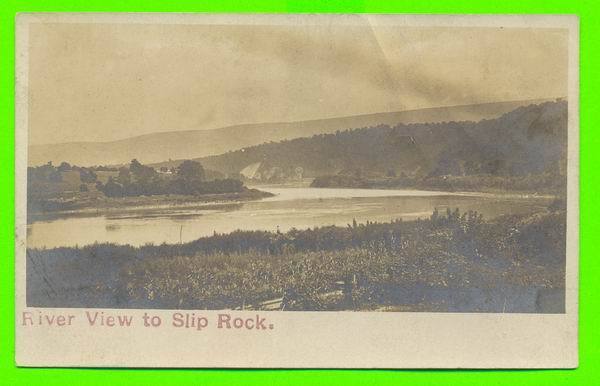 RIVER VIEW TO SLIP ROCK - CARD NEVER BEEN USE - - Sonstige & Ohne Zuordnung