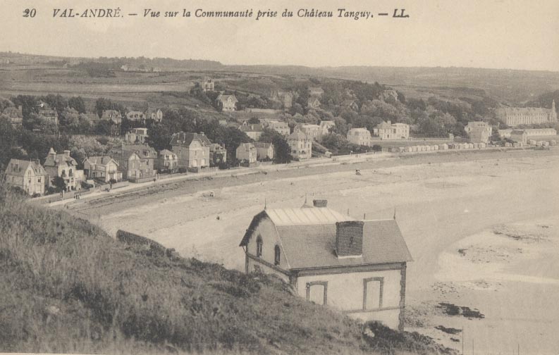 22 Val André Vue Sur La Communauté Prise Du Chateau Tanguy  Belle Vue - Pléneuf-Val-André