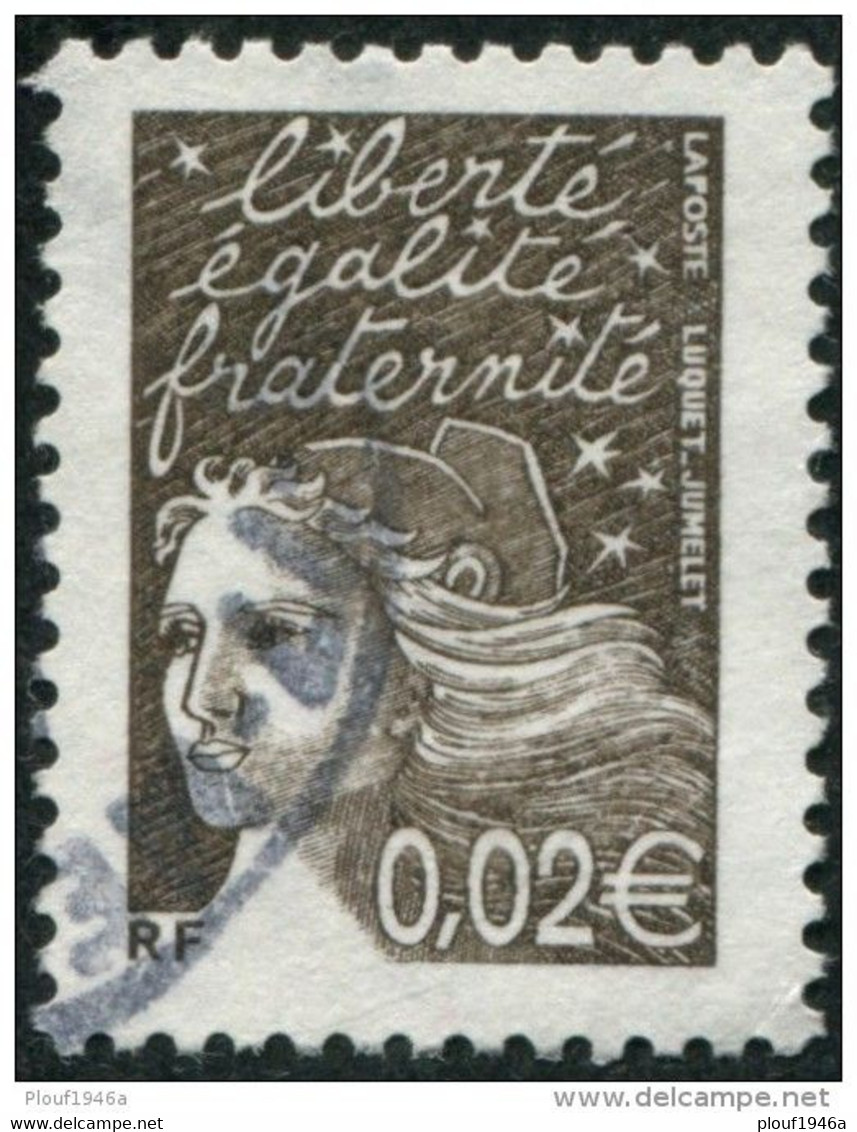 Pays : 189,07 (France : 5e République)  Yvert Et Tellier N° : 3444 (o) - 1997-2004 Marianne Of July 14th