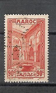 Maroc YT 142 Obl , Medersa El Aharine (Fès) - Gebraucht