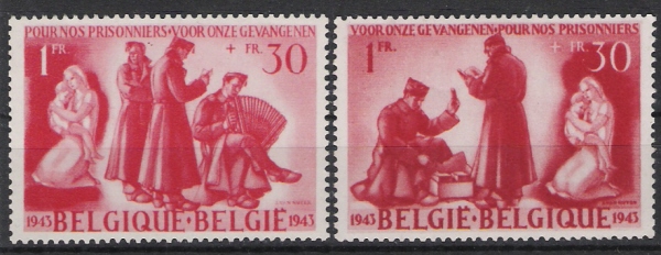 Belgie OCB 623 / 624 (*) - Nuovi