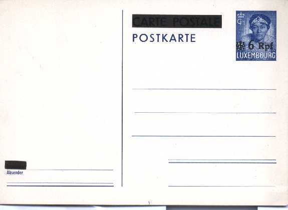 LUXEMBOURG - Interi Postali