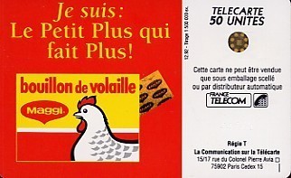 @+ Télécarte "MAGGI - JE SUIS PETIT..." - 50U - SC5 - 12/92 - PAS COURANT. - 1992