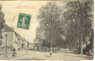 La Ferté Bernard - 72 - Sarthe - Le Mail Et Rue Denfert-Rochereau - La Ferte Bernard