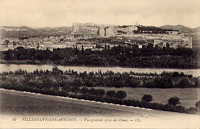 VILLENEUVE LES AVIGNON - Vue Générale Prise Des Doms - Villeneuve-lès-Avignon