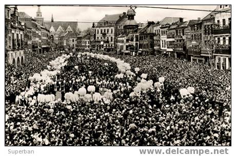 BINCHE - MARDI GRAS - RONDEAU - CARTE ´VRAIE PHOTO´ (x-100) - Binche