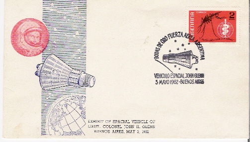 ARGENTINE / PROGRAMME MERCURY/ 03.05.1962 - América Del Sur