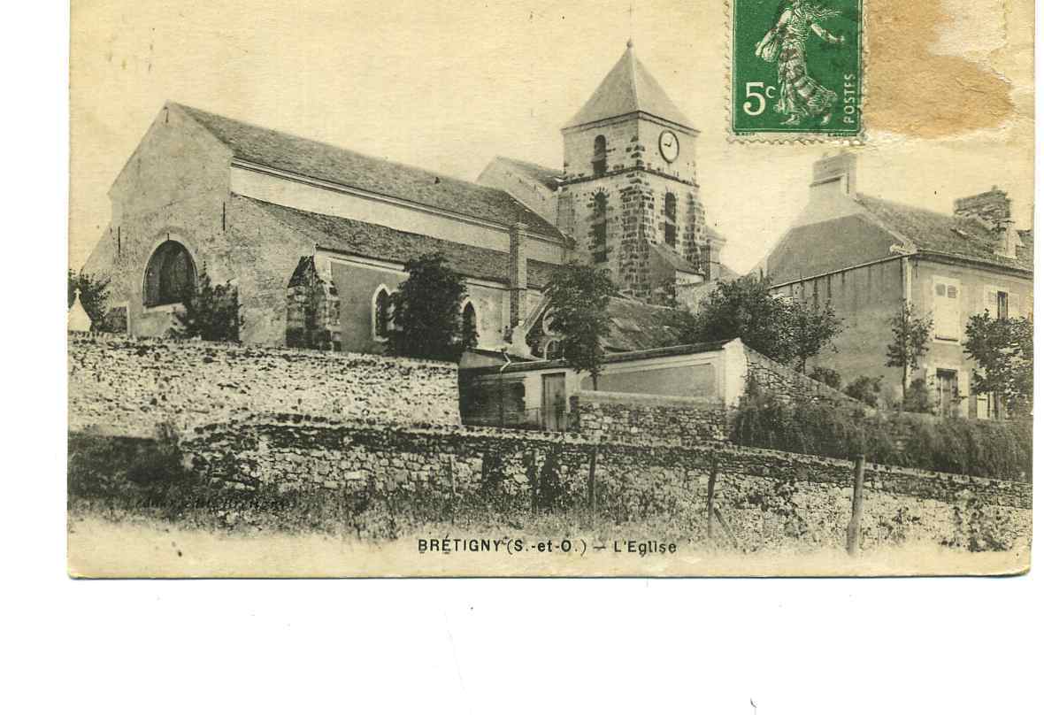 91 - BRETIGNY - L´EGLISE - Bretigny Sur Orge