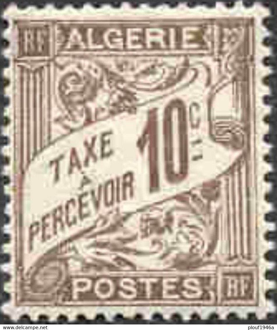 Pays :  19 (Algérie Avant 1957)   Yvert Et Tellier N°: Tx   2 (*) - Postage Due