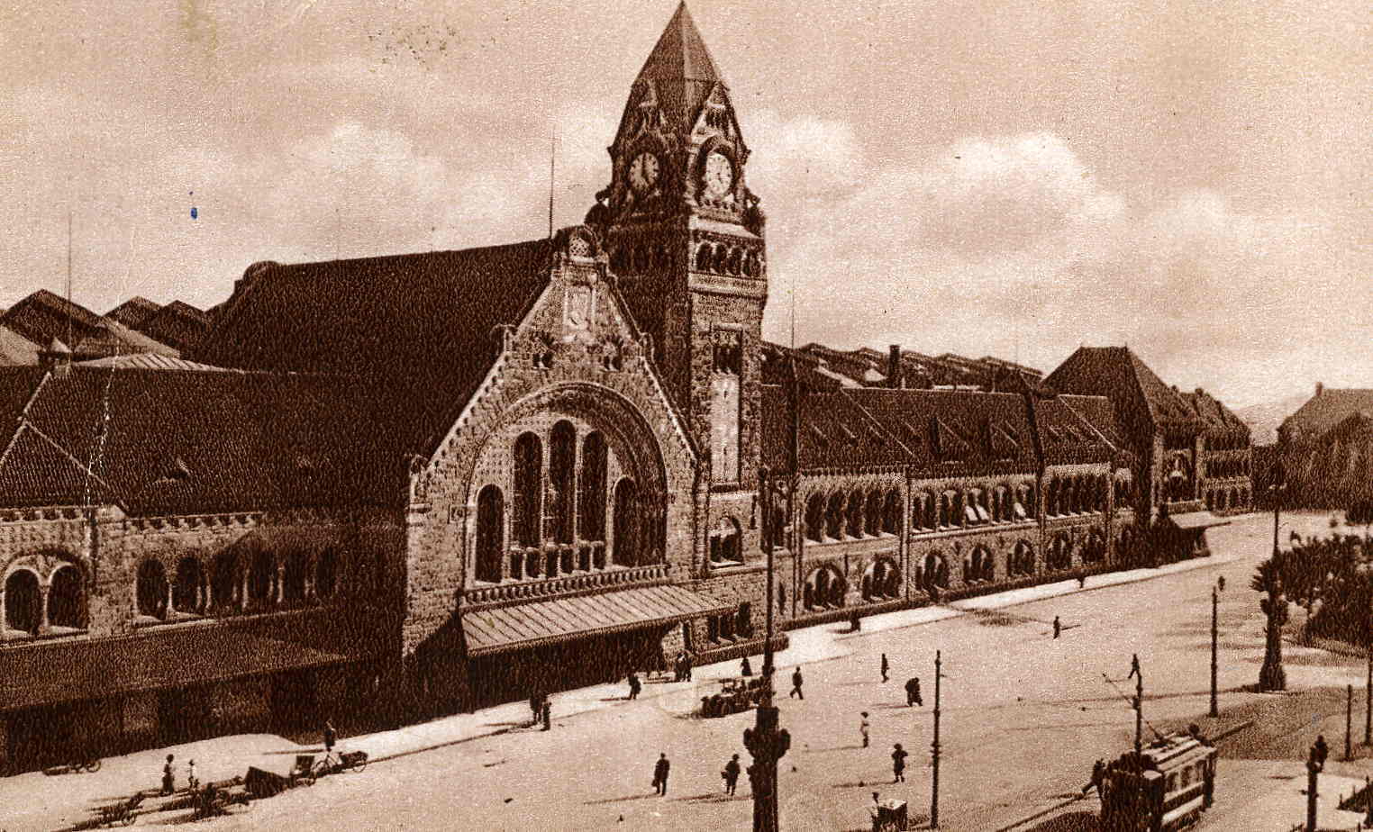 CPA  Metz La Gare - Metz Campagne