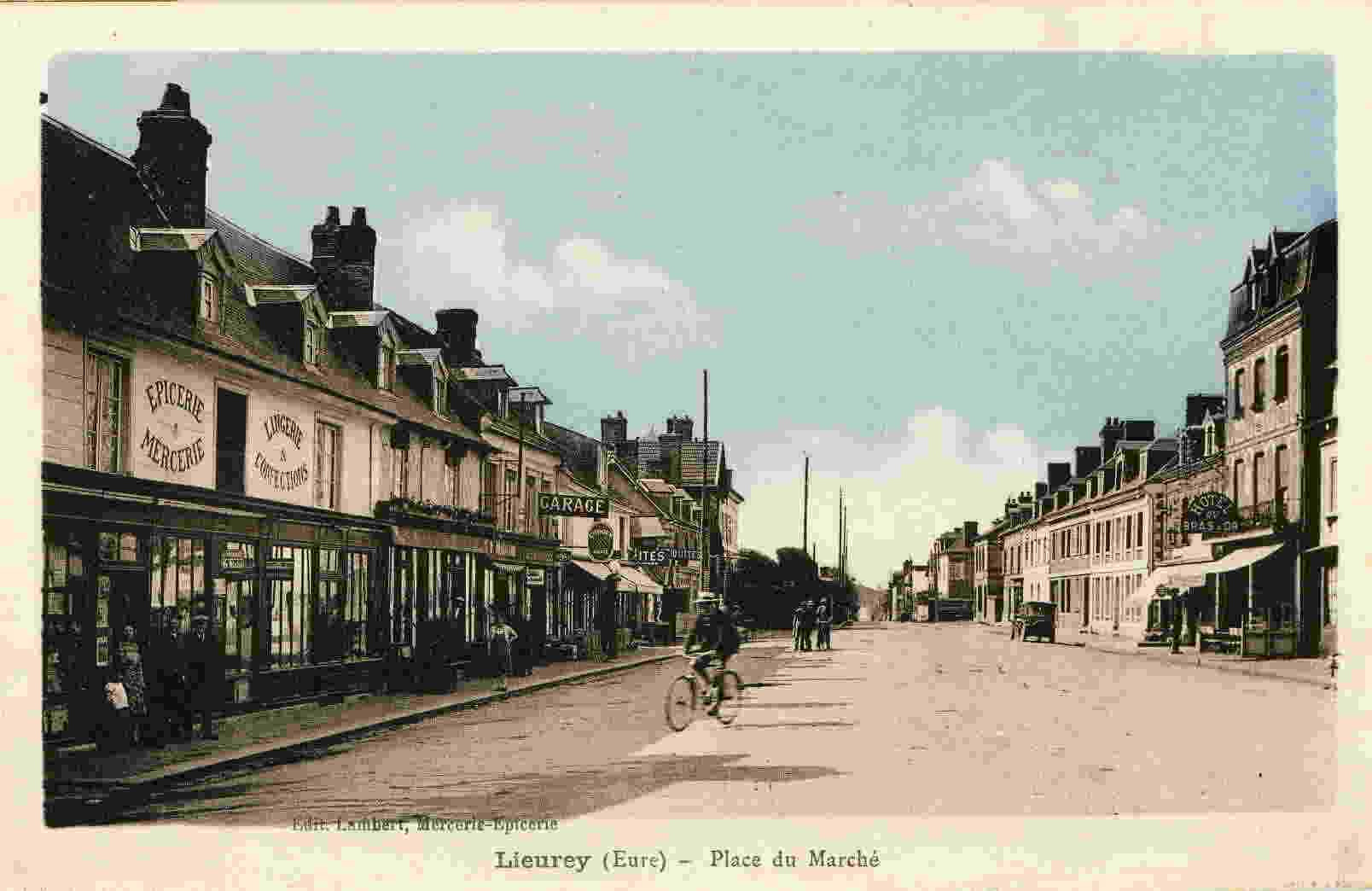 LIEUREY - Place Du Marché - Pont-de-l'Arche