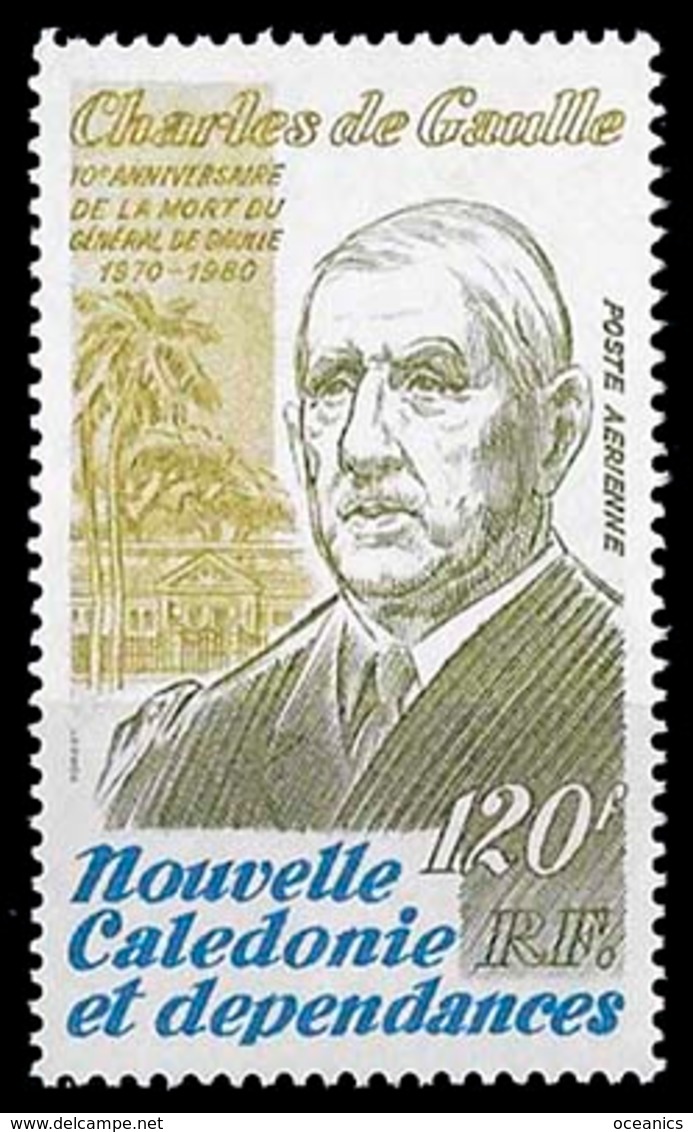 Nouvelle Calédonie-O (Y/T No, PA-208 - Charles De Gaule) (o) - Used Stamps