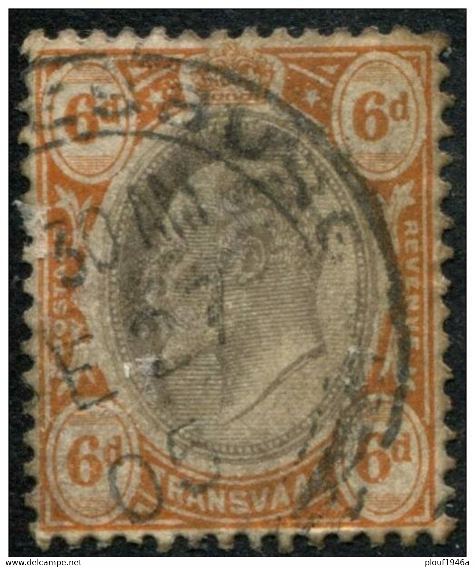 Pays : 479,5  (Transvaal : Administration Britannique)  Yvert Et Tellier N° :  154 (o) - Transvaal (1870-1909)