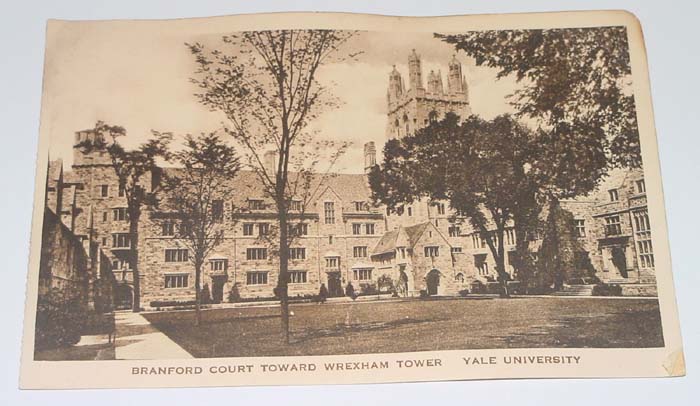 BRANFORD COURT TOWARD  - YALE UNIVERSITY - NO CIRCULEÉ. - New Haven