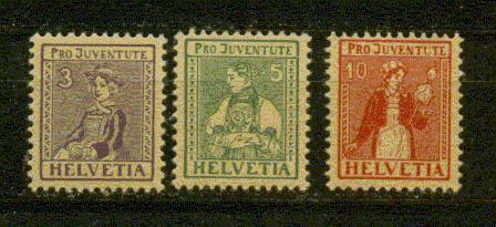 SUISSE Nº 154 A 156 ** TTB - Ungebraucht