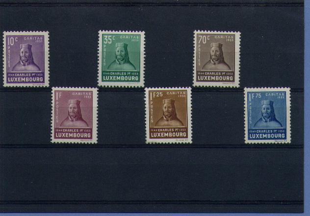 276/81 *  (cote 52.5 €) (a20%)(M410) 280 Klein Vlekje Onderaan Tanding - Unused Stamps