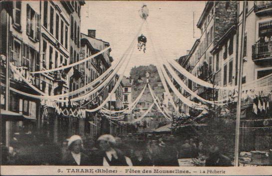 CPA De TARARE - Fêtes Des Mousselines. La Pêcherie. - Tarare