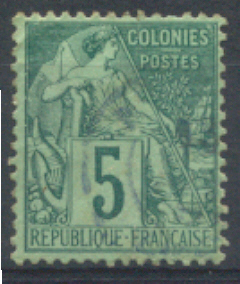 Lot N°3774  COLONIES GENERALES , N°49, Coté 3 Euros - Alphée Dubois