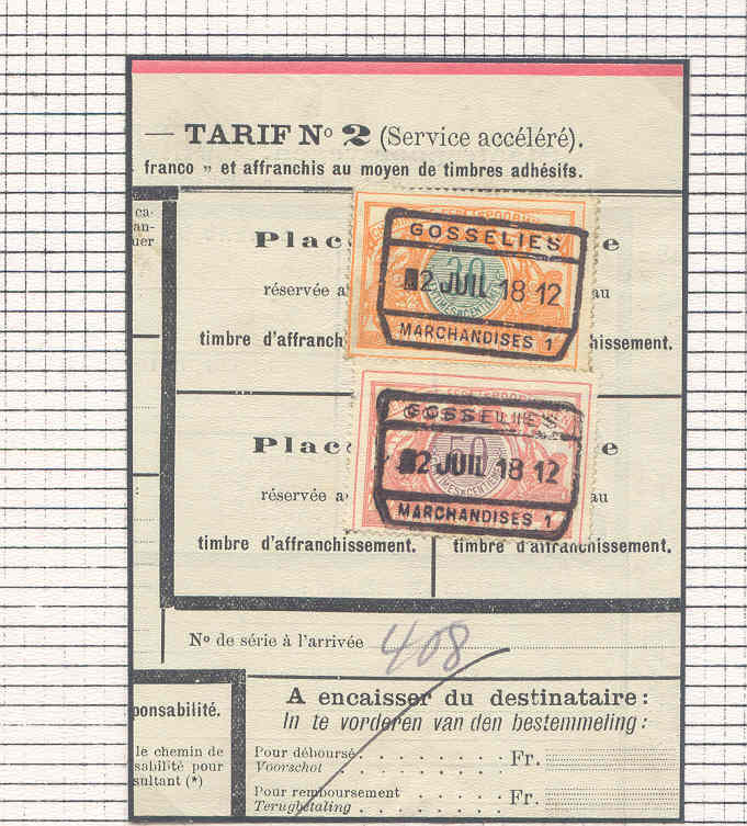 Verzameling : Deel Gosselies - Altri & Non Classificati