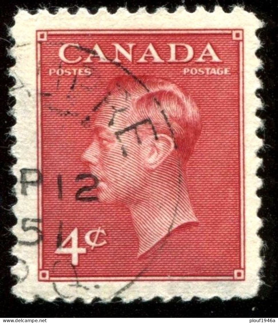 Pays :  84,1 (Canada : Dominion)  Yvert Et Tellier N° :   239 (o) - Used Stamps