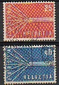 Tema Europa SUIZA 57 - 1957