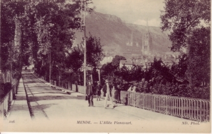 L'allee Piencourt - Mende