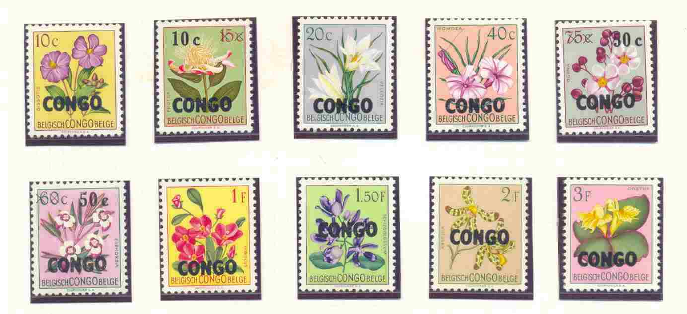 Congo Ocb Nr : 382 - 399 ** Postfris   (zie Scan) - Nuovi