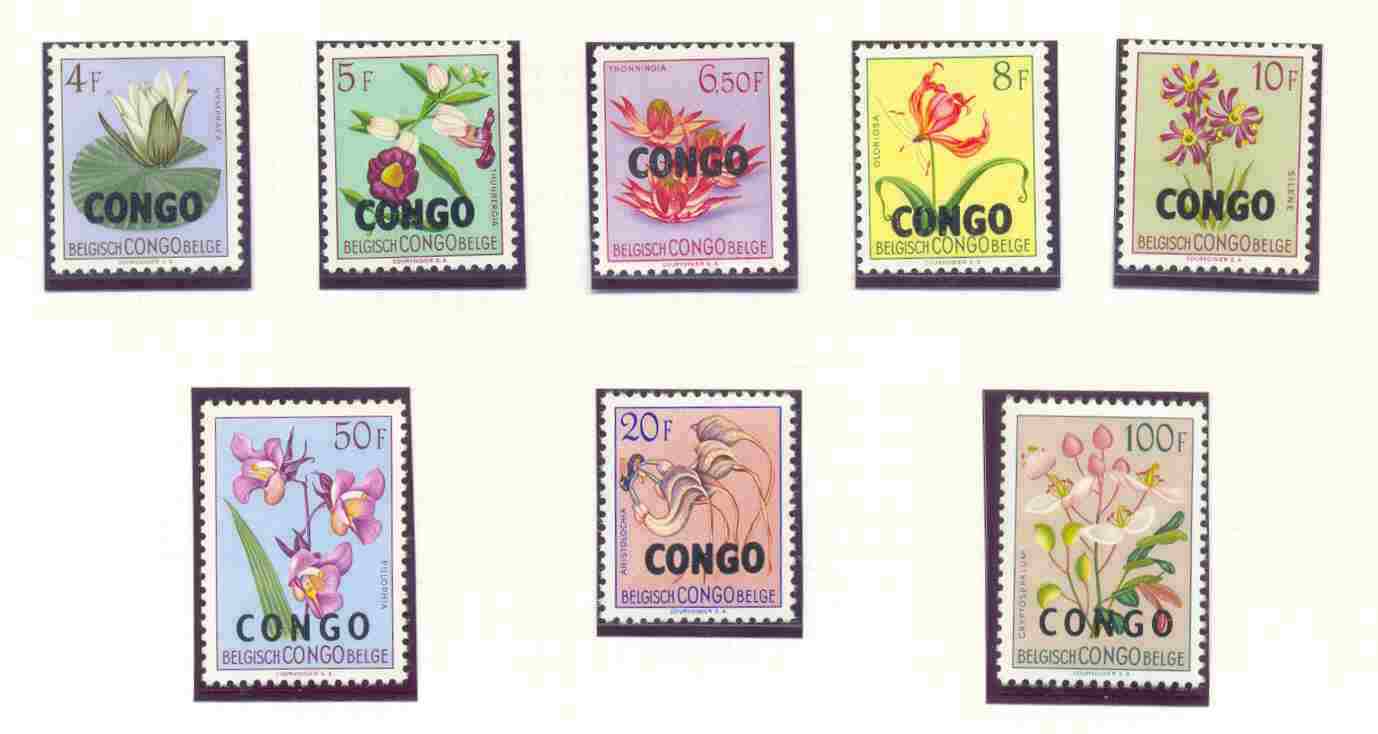 Congo Ocb Nr : 382 - 399 ** Postfris   (zie Scan) - Nuovi