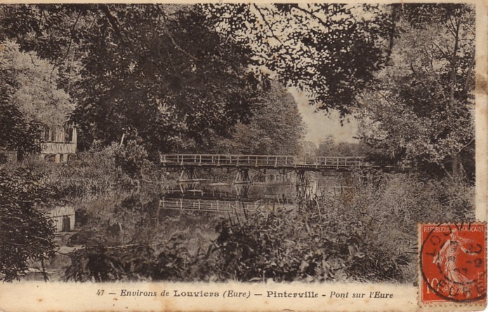 27 PINTERVILLE Pont Sur L´Eure - Pinterville