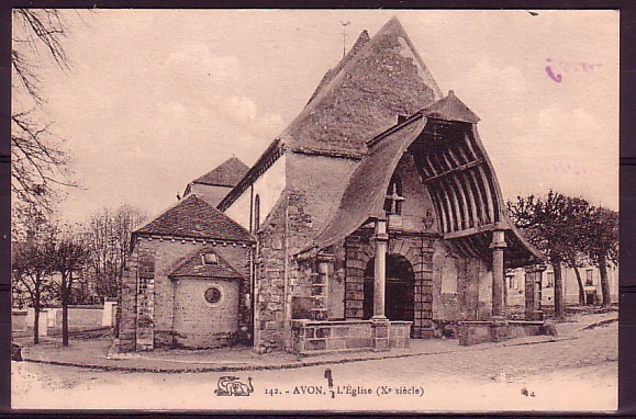 SEINE ET MARNE - Avon - L'eglise - Avon