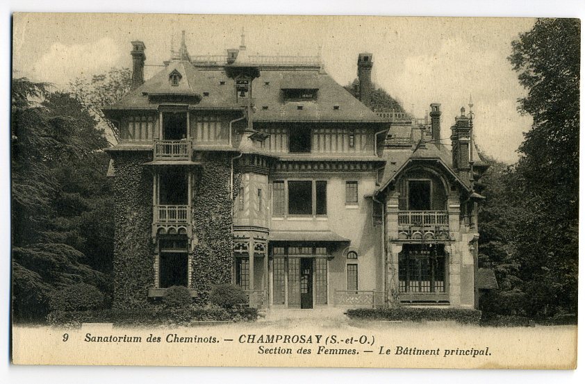 91 - CHAMPROSAY. Sanatorium Des Cheminots. Section Des Femmes. Le Bâtiment Principal. - Draveil