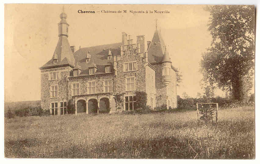 5174 -  CHEVRON - Château De Mr. Simonis à La Neuville - Stoumont