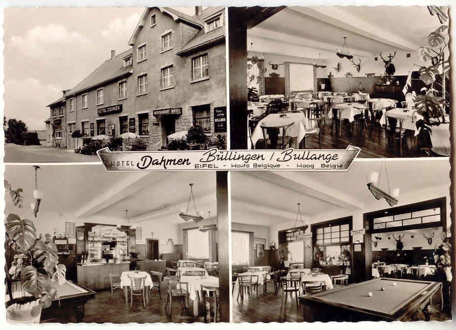 5246 - BULLANGE - Hôtel Dahmen - Bullange - Bullingen