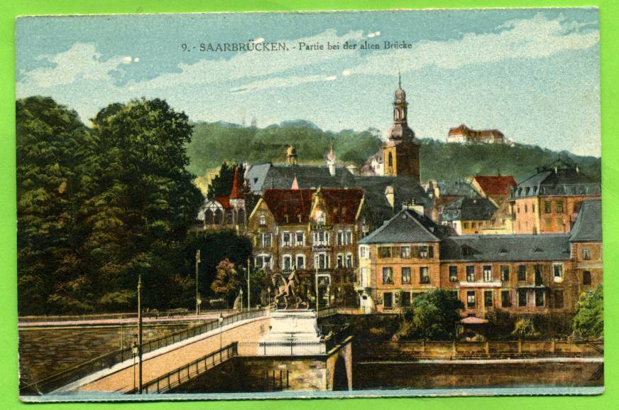 Saarbrücken. Partie Bei Der Alten Brücke .GERMANY - Saarbruecken