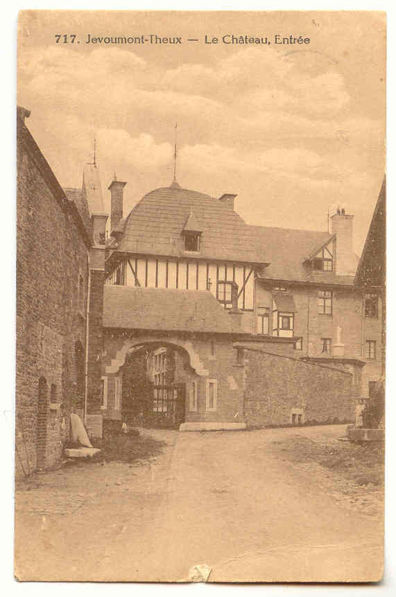 5399 - JEVOUMONT-THEUX - Le Château Entrée - Theux