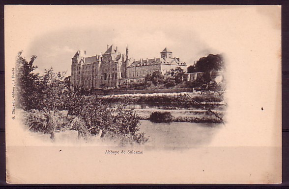 SARTHE - Solesmes - Abbaye - Solesmes