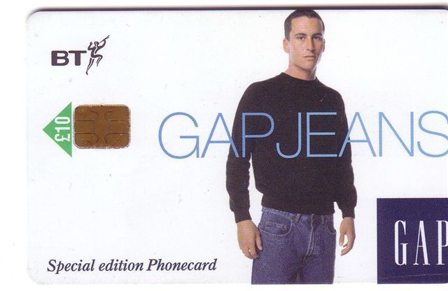 United Kingdom - England - Moda - Fashion - Models - GAP JEANS ( Spec. Edit. Phonecard ) - BT Promozionali